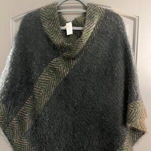 Dark Green Poncho